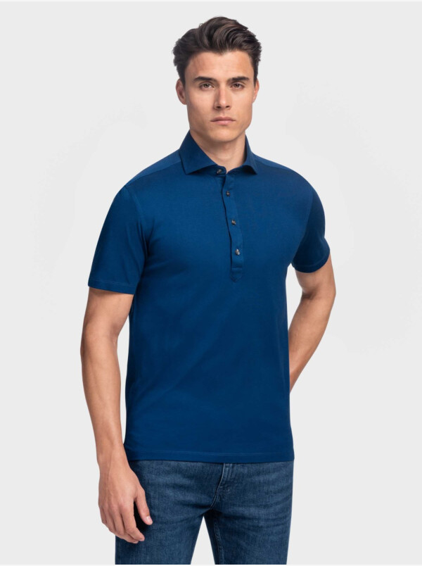 Faro Jersey Poloshirt, Estate blue