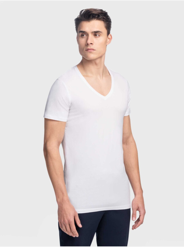 Sao Paulo T-Shirt, 2er Pack Weiß