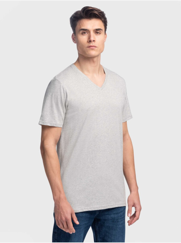 New York T-Shirt, 1er-Pack Graumeliert