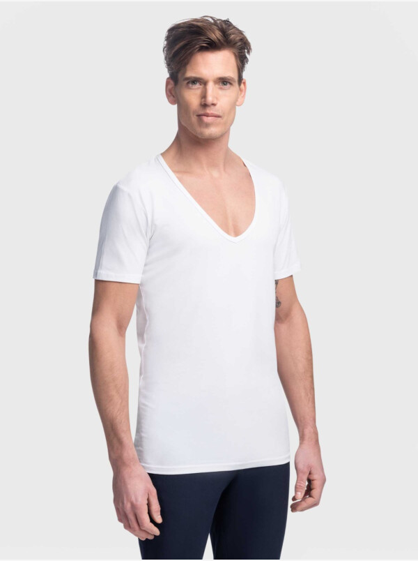 Milano T-Shirt, 2er-Pack Weiß