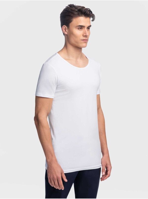 Jakarta T-Shirt, 2er-Pack Weiß 